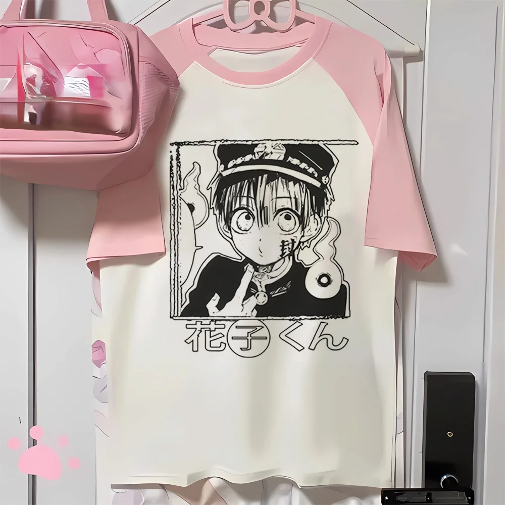 Toilet Bound Hanako Kun shirt women korean clothes Pop Culture Colorful Digital University Vintage anime harajuku Pop Culture