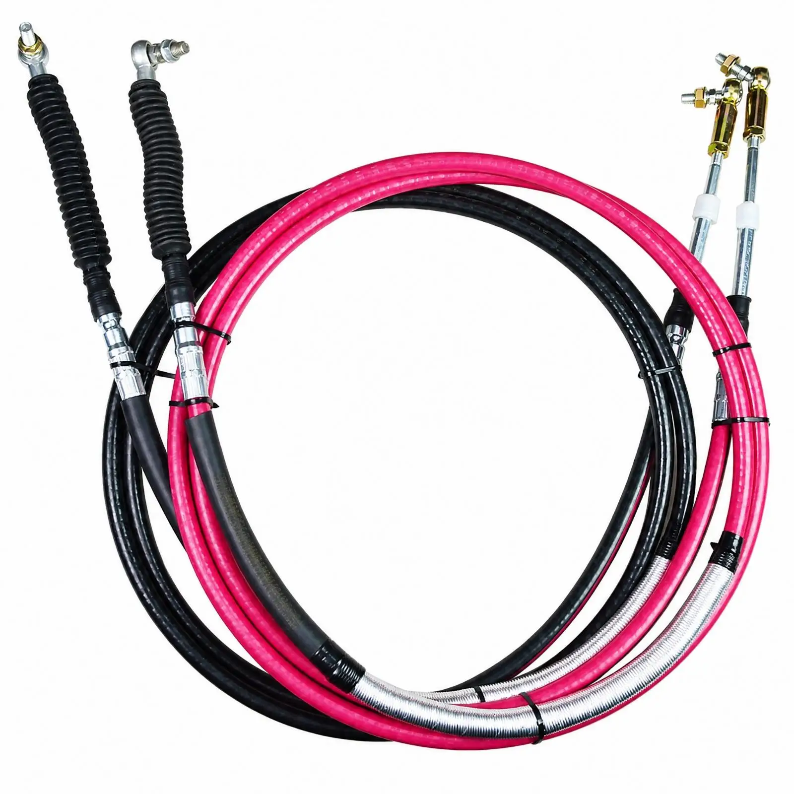 Construction Machinery Dragon Gear Move Control Cable Adjustable Gear Move Cable with Safeguarding Bellows Long for Vehicle
