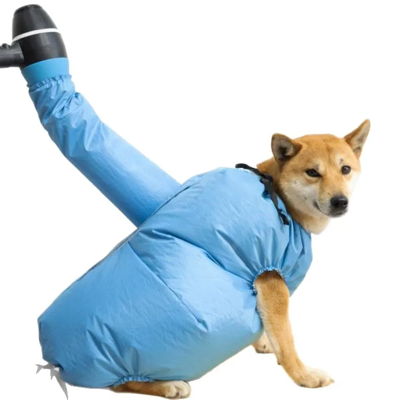 Folding Dog Hair Dryer Portable Pet Drying Bag Efficient Dogs Hair Dryers Blow Bag Cat Dryer Winter Pets Cleaning Accessories