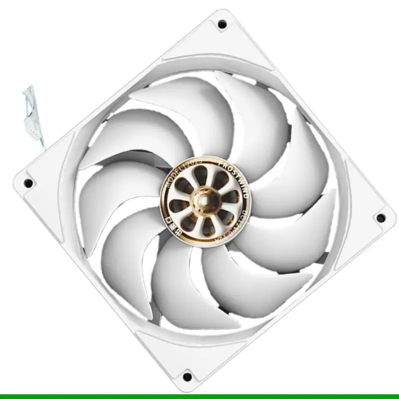 U55C 12025 12 ซม.PWM อุณหภูมิควบคุม CPU พัดลมระบายความร้อนที่เงียบสงบการก่อสร้างโลหะพลาสติก