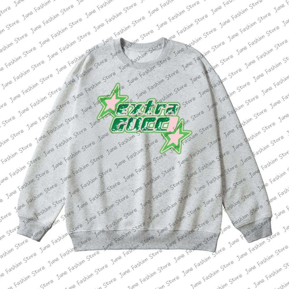 Europa Und Amerika Mode Retro Luxus Marke Hoody Frauen Hohe Qualität Rundhals Baumwolle Hoodie Straße Y2K Übergroßen Sweatshirts