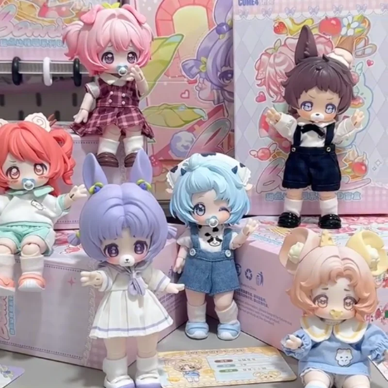 

New Come4free Bang Ni [Dessert Kindergarten] 12 Point Mobile Doll Dress Up Bjd Blind Box Girl Christmas Home Decoration Gifts