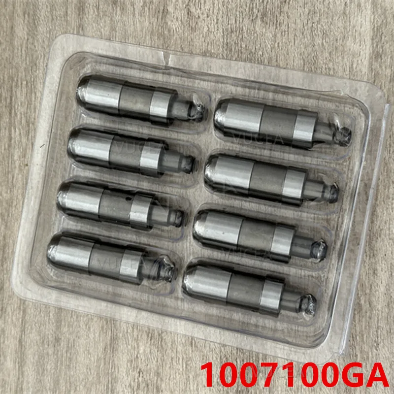 8Pcs Valve Top Cylinder For Jac Refine M3 M4 Rein J6 T6 T8 2.0 Steel Valve Lifter Engine Valve Tappet 1007100GA