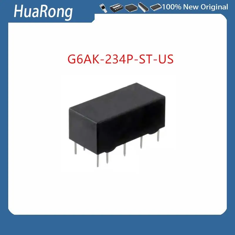 10Pcs/Lot G6SK-2F-H 2.4VDC   G6SU-2 3VDC  8PIN  G6AK-234P-ST-US 5VDC  10PIN