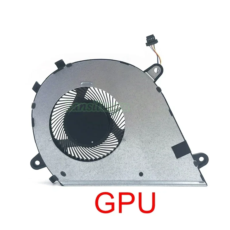 Nuevo ventilador de refrigeración GPU para CPU de ordenador portátil para Asus Mars15 VX60 VX60GT K571 X571G F571G F571GD F571GT GT9750 radiador enfriador GTX1650 DC 5V