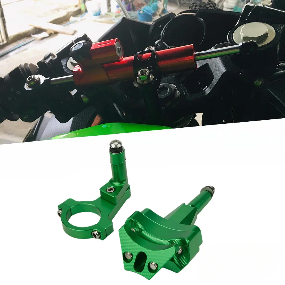 

Motorcycle Handlebar Steering Dampers Bracket for KAWASAKI NINJA400 2017-2024 Special Modification Accessories