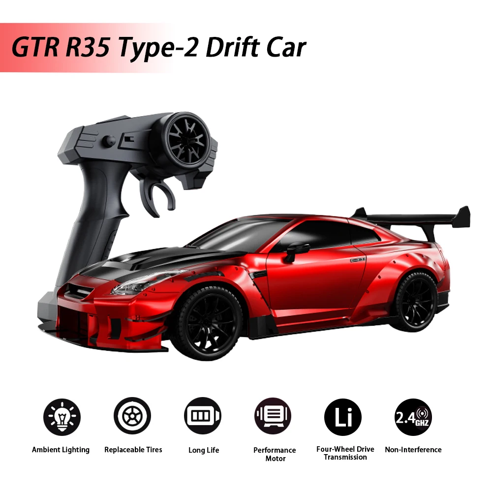 

4x4 RTR Drift Car 1/20 RC Дистанционное Управление 2.4G Высокоскоростной гоночный дрейфующий автомобиль 4WD Внедорожные электромобили Игрушки для детей