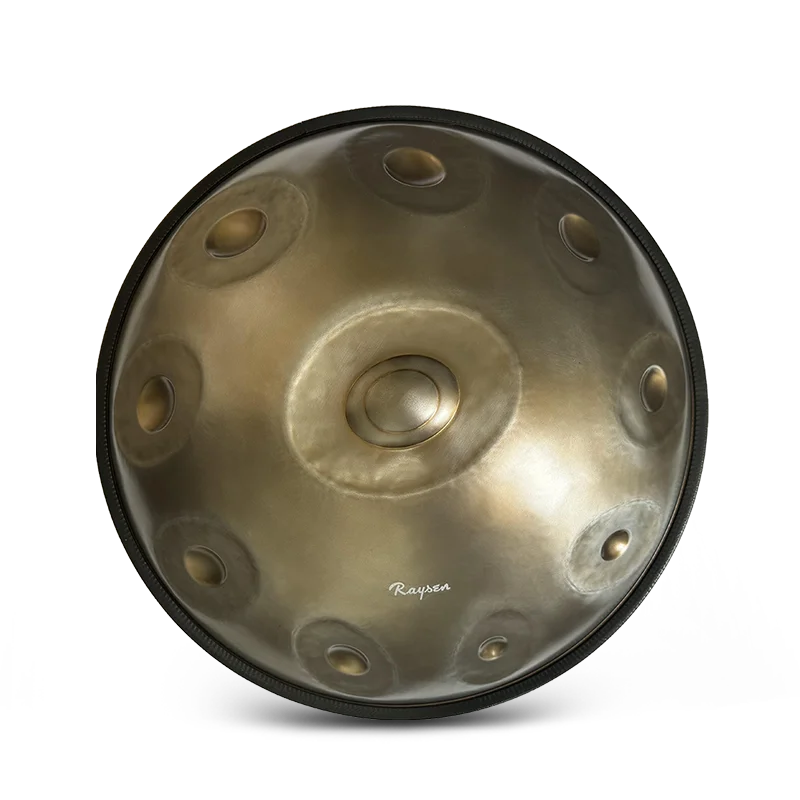 Yoga Musical Instrument Handpandrum D Kurd 10note Fully Handmade Handpan