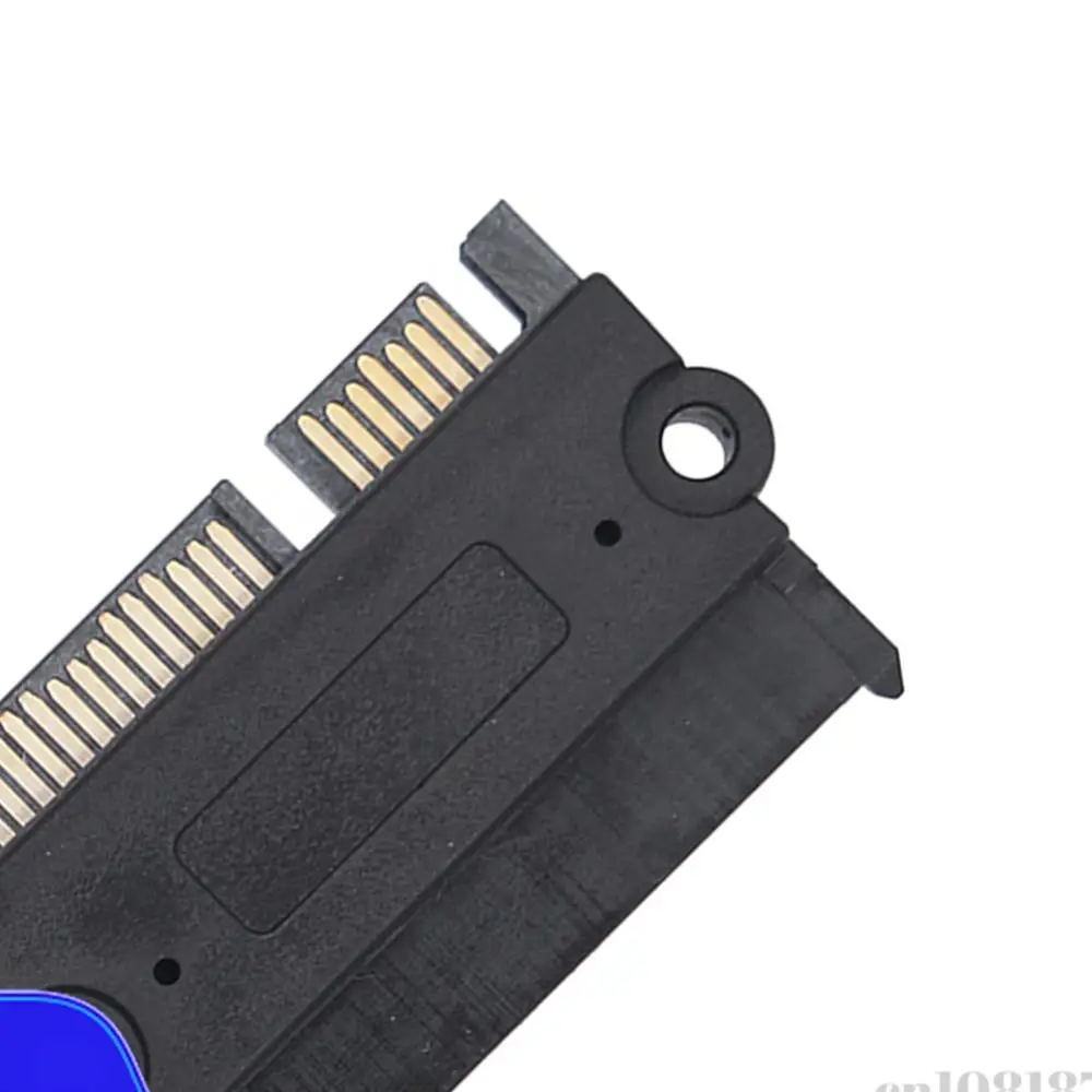 Power Data Adapter SATA To SATA Converter SATA Male To Female Straight Head 22Pin 7+15 Male To Female Converter Head