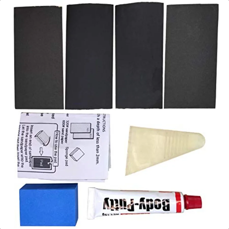 

4 в 1, наполнитель для кузова автомобиля, наполнитель для царапин, ручка-помощник, почва для глубоких царапин, легкий ремонт, автомобильный наполнитель для царапин, комплект