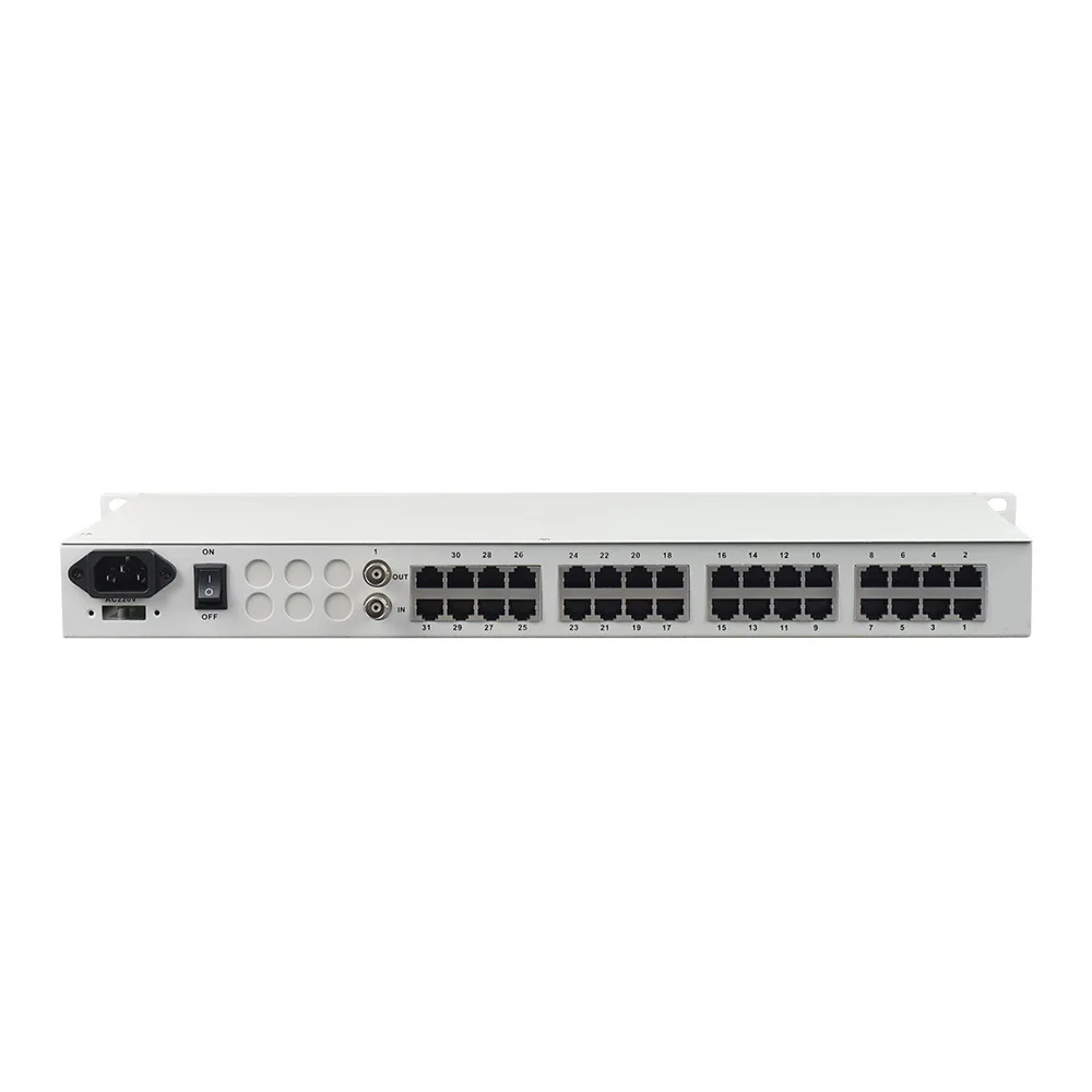 High Quality  E1 G.703 over Serial Multiplexer RS485 RS232 to E1 Converter