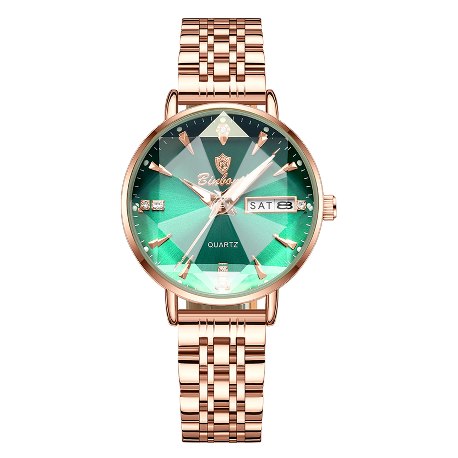 ZH153 Orologio da donna per il tempo libero e la moda Orologio da polso al quarzo sportivo da lavoro con specchio di diamanti Orologio di lusso leggero Regalo, orologi da donna