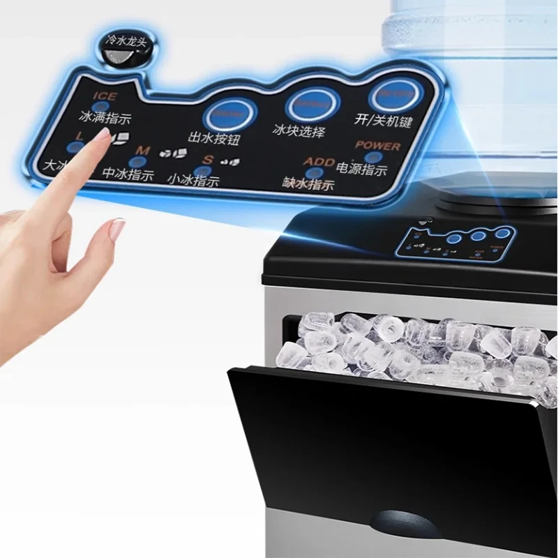 

Autometic Home Pellet Making Machine Multifunctional Commercial Mini Ice Maker Portable