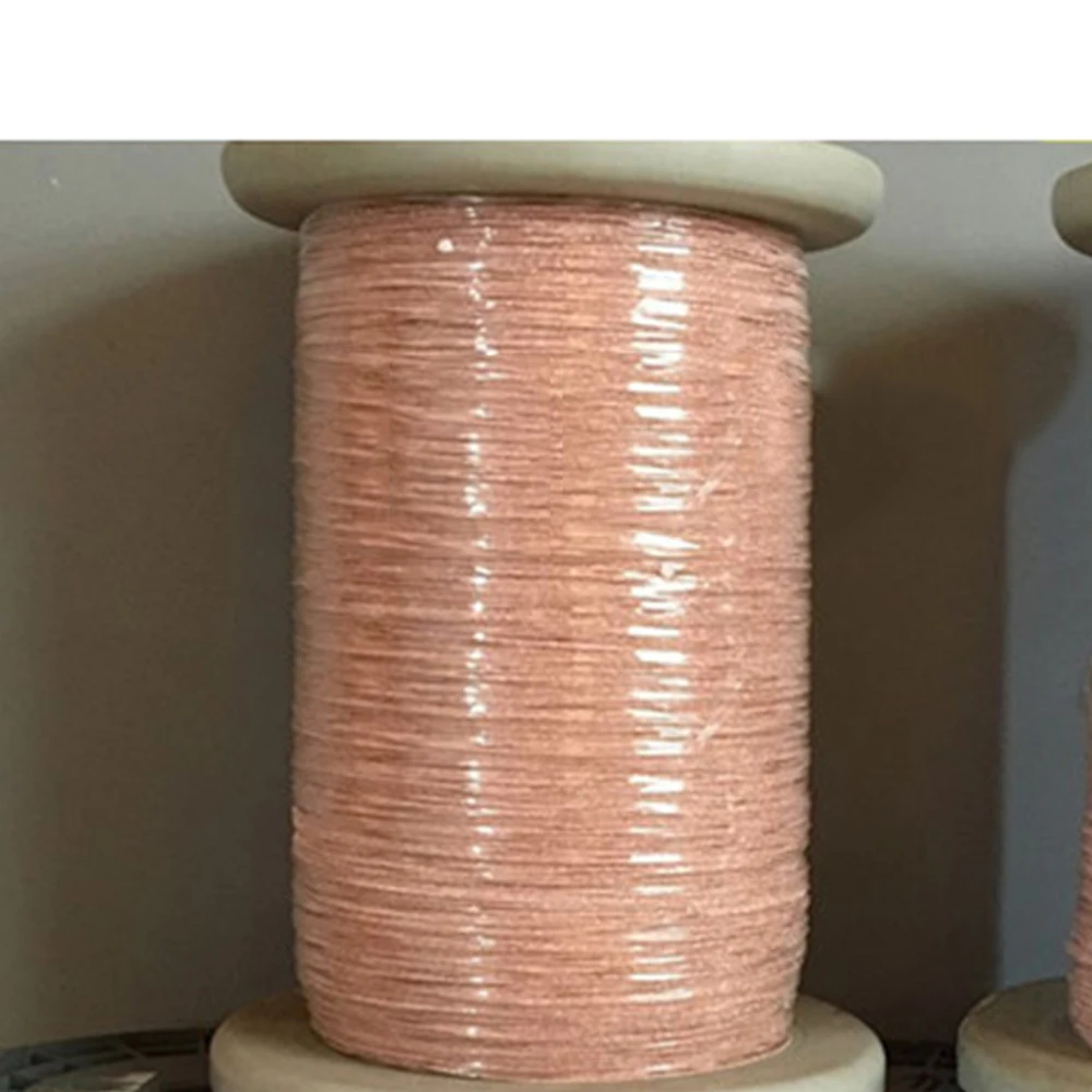 Silk-covered wire high-temperature high-voltage film-covered wire used for induction heating electric heating iinduction cooker