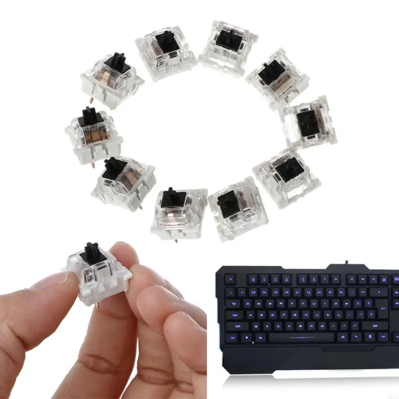 4X7E Low Switches 3 Pin Thiner for Key switches For Gateron Cherry MX Equivalent DIY Switches Mechanical Gaming Keybo