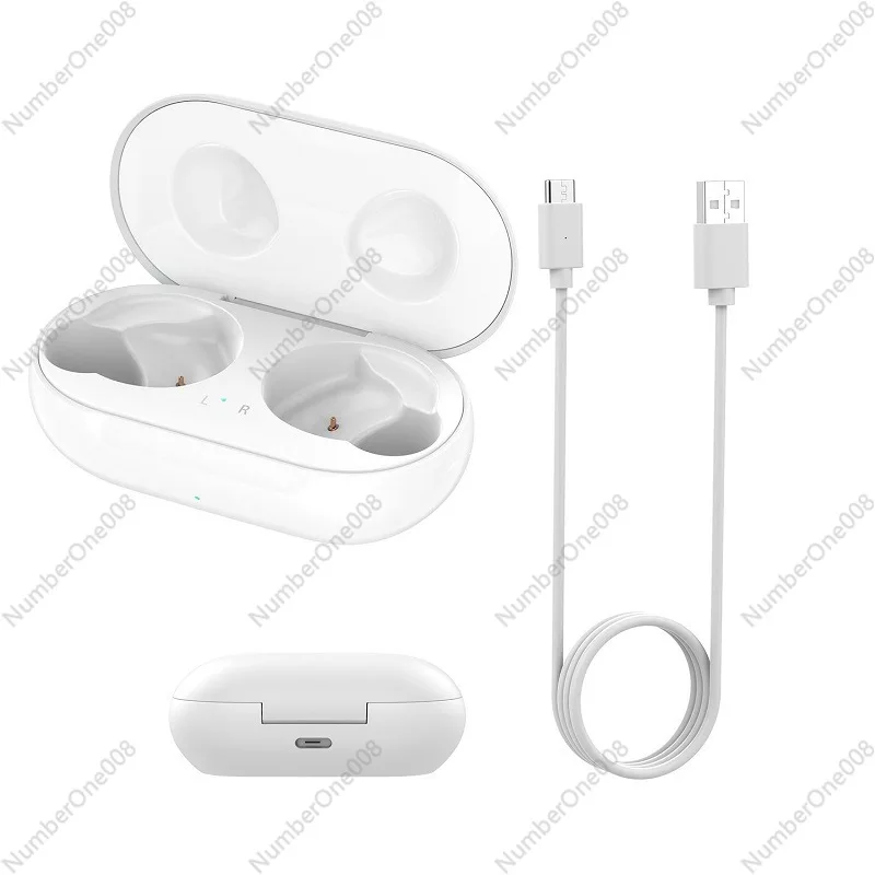 For Samsung Galaxy Buds and Headset Charging Compartment SM-R170/SM-R175 Storage and Charging Case White