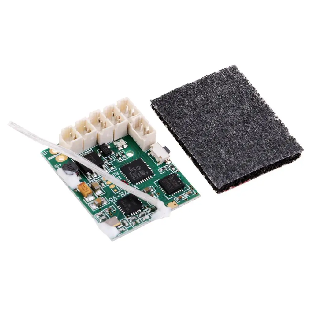 

Durable RC Receiver for Helicopter RC Aircraft Accessories Fits Wltoys XK K110 K123 J124 Model Radio Control Toys