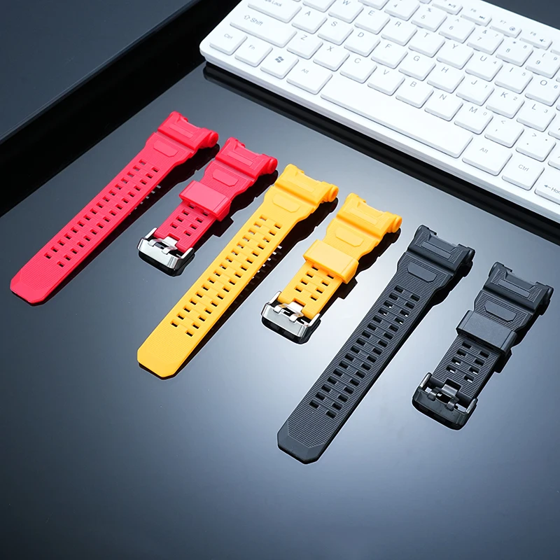 GPR H1000 Upgraded silicone watch strap for G-SHOCK Casio 3554 Cat Man Three Representative GPR-H1000 resin watchband Waterproof