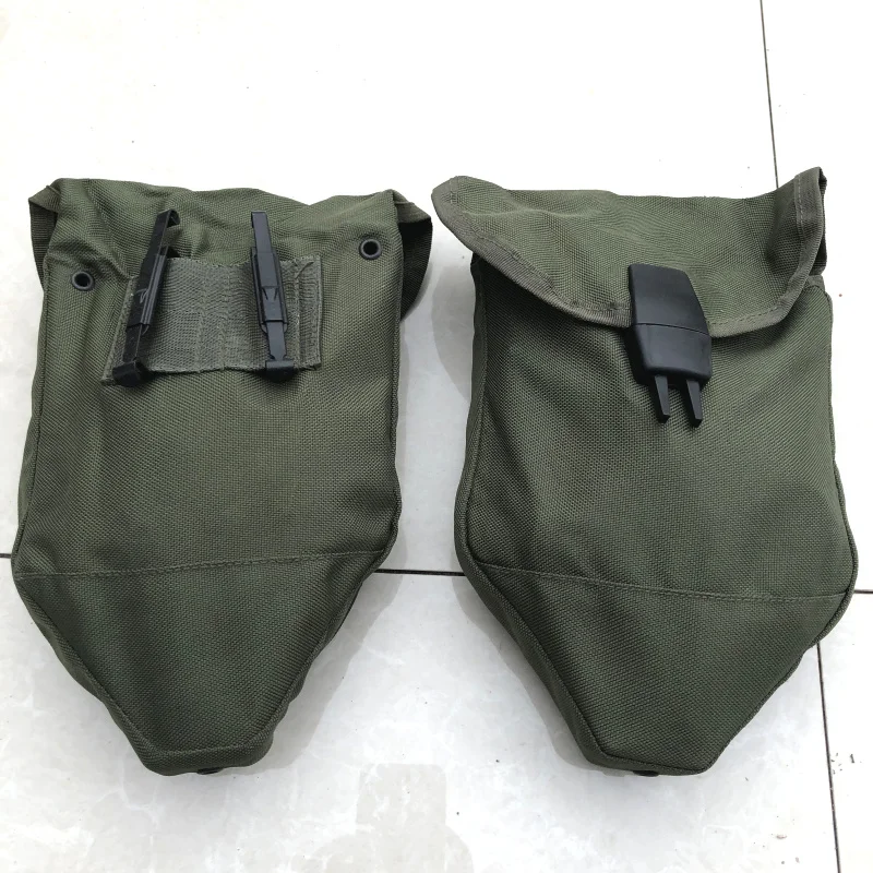 Outdoor Field Folding Engineer Shovel Accessories Sundry Bag  Green Nylon Cloth Shovel Cover Shovel Bag