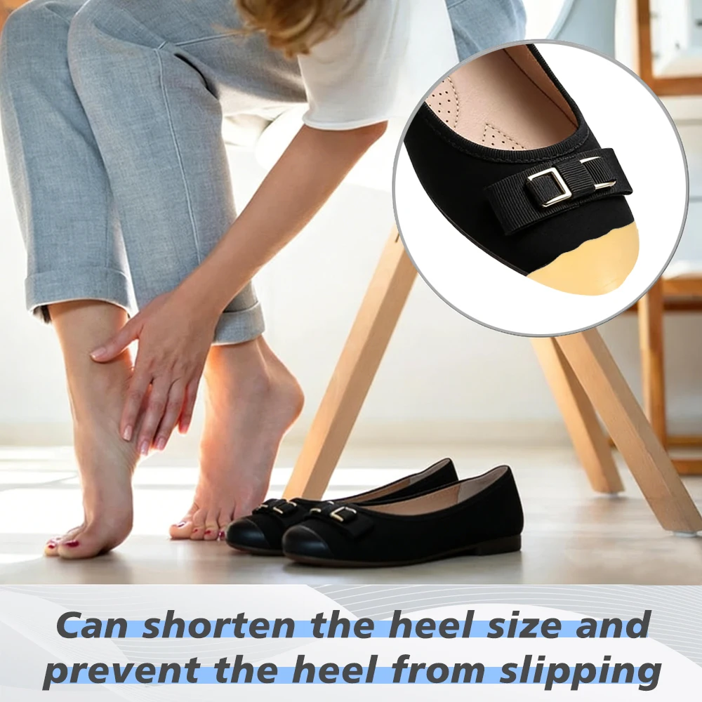 Weiche Zeheneinlagen für Damen und Herren, Schuhgrößenreduzierer, Polsterkissen, Schuhfüller für lose Schuhe, High Heels, Sneakers, Komfort-Fußpflege – Detail 5