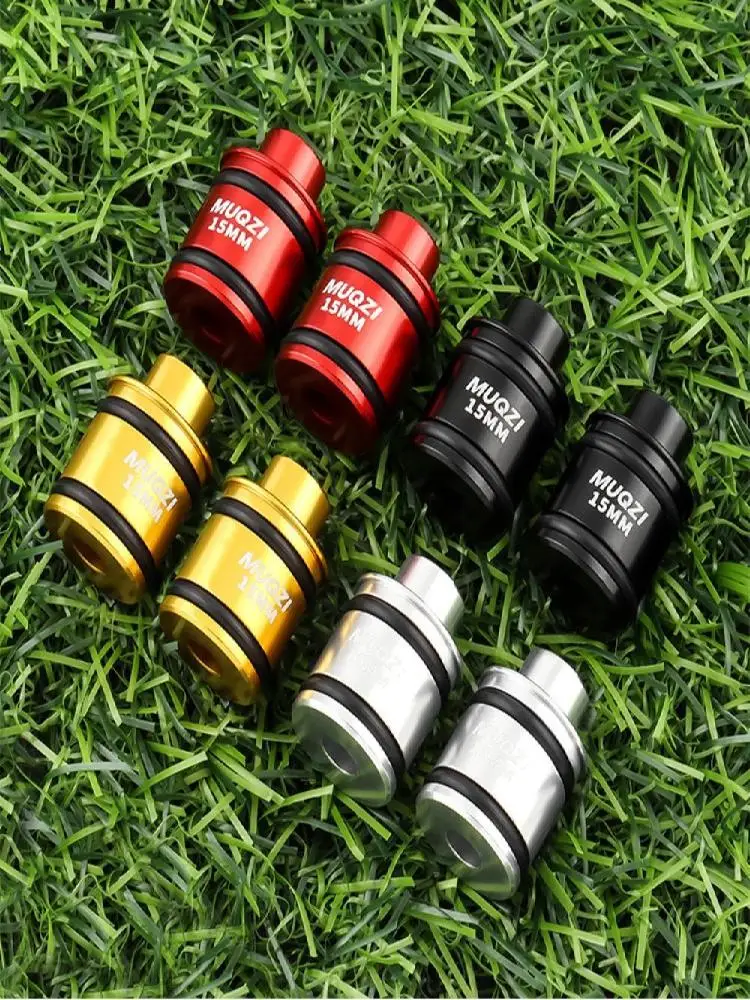 Adaptateur d'essieu traversant en alliage d'aluminium 15 à 9mm/12 à 9mm, noir, rouge, or, argent, adaptateur d'essieu traversant de vélo, moyeu de roue arrière