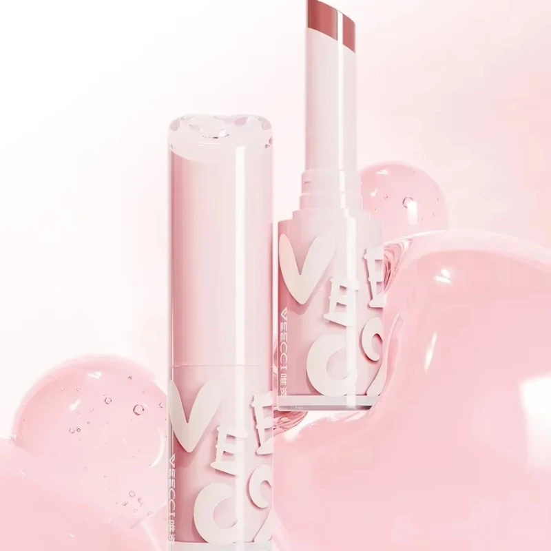 VEECCI 워터 미러 립 글레이즈 모이스춰라이징 에센스 솔리드 립 허니 롱 라스팅 메이크업