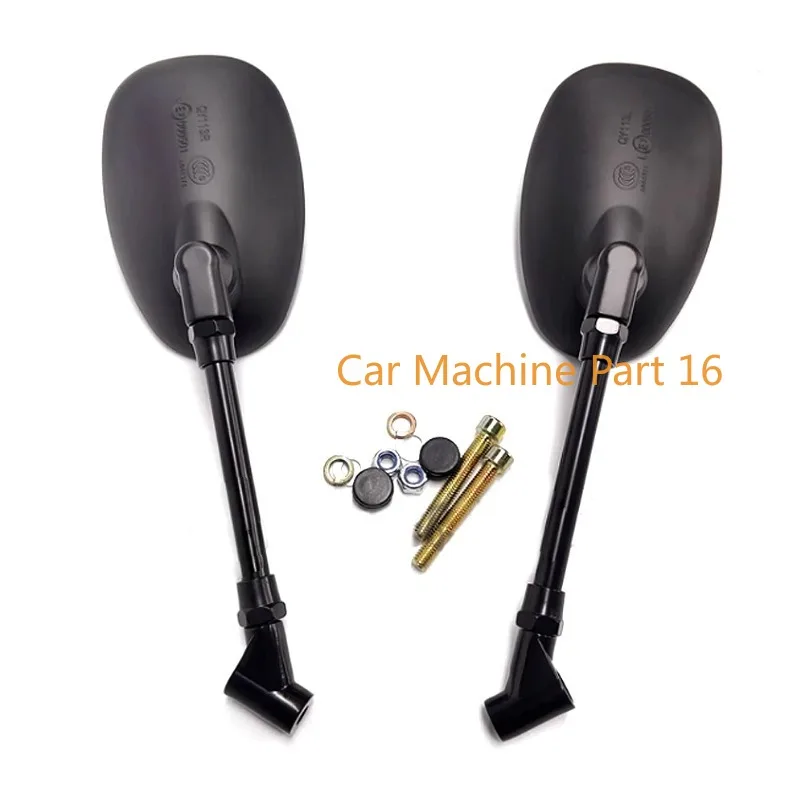 Motorcycle Rearview Mirror Left Right Side For KEEWAY K Light 125 K Light 202 Side Mirrors