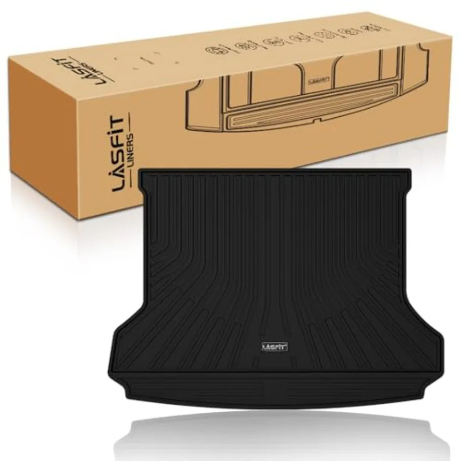 

Коврик в багажник для Volkswagen VW ID.4 2021-2026, только для моделей с нерегулируемым ковровым покрытием, всепогодная защита, резиновый TPE коврик для багажника