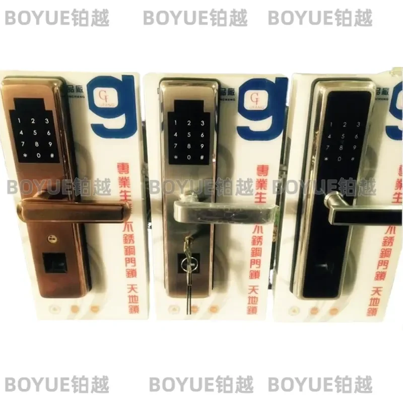 Stainless Steel Smart Fingerprint Door Lock Electronic Keyless Entry Security Deadbolt Cylinder for Home Apartment Office