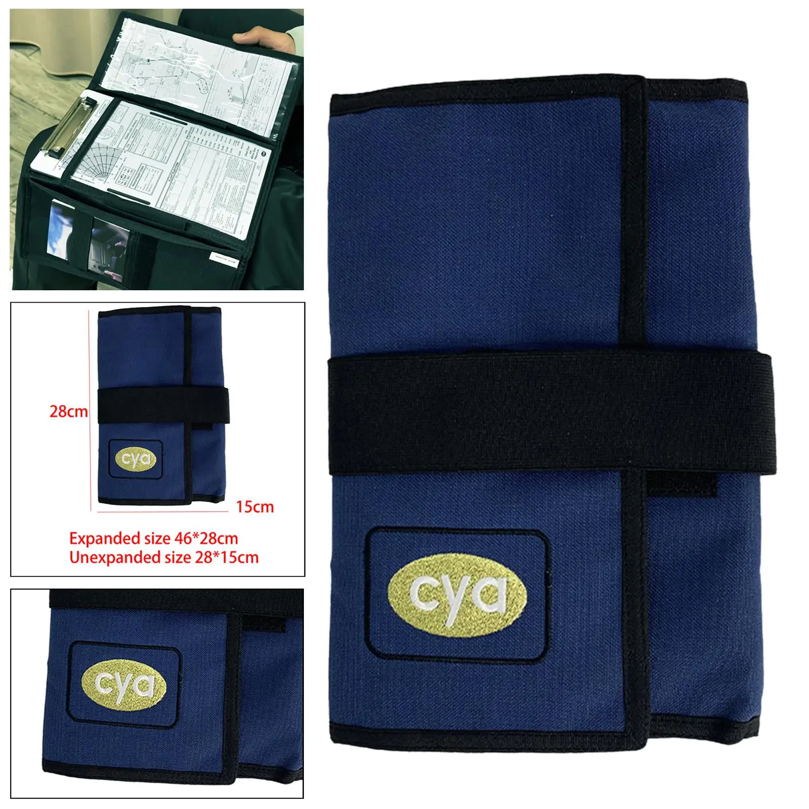 Pilot Kneeboard: Prancheta Universal Resistente para VFR e Esportes ao Ar Livre em Caminhões