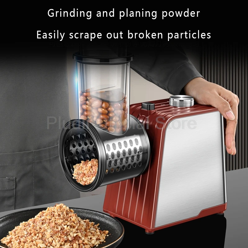 220V Multifunctional Electric Vegetable Cutter Home Vegetable Cutter Good Commercial Automatic Potato Shredder Shredder Slicer