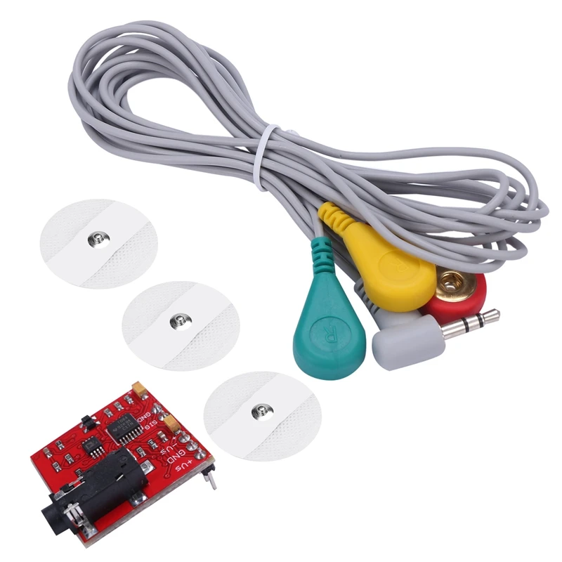 Muscle Signal Sensor Emg Sensor Controller Detects Muscle Activity For Arduino