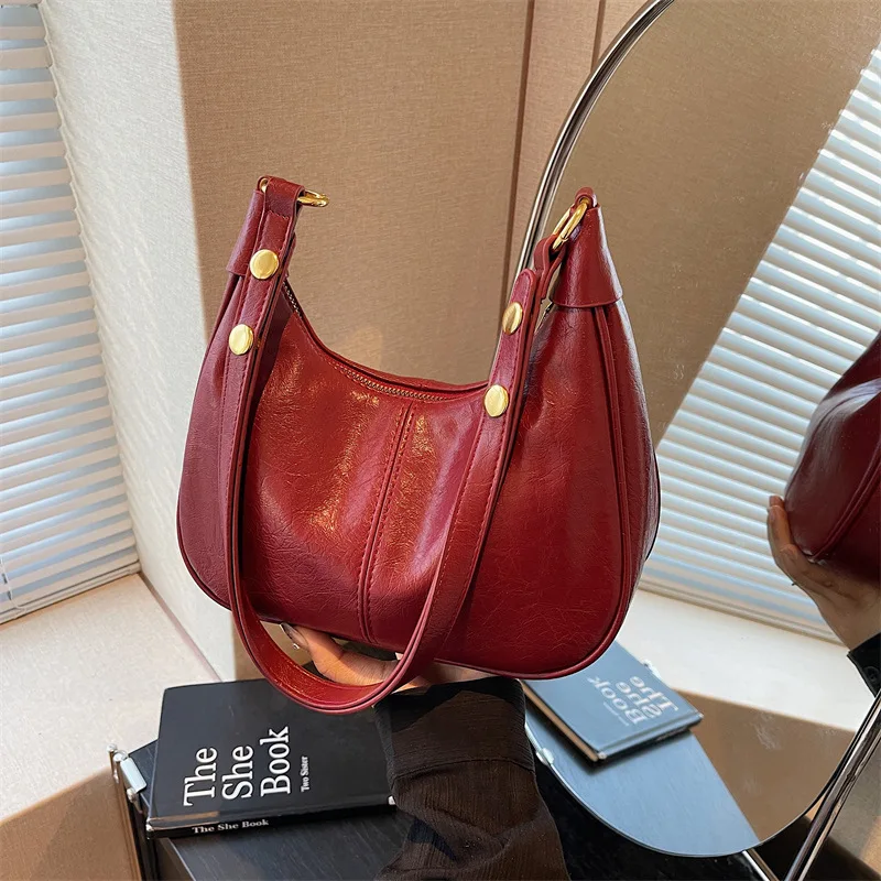  حقيبة تطريز ريترو جديدة لعام 2025 - حقيبة كتف بوهيمية مع حزام كروس، محفظة هوبو مطرزة عتيقة للنساء #2