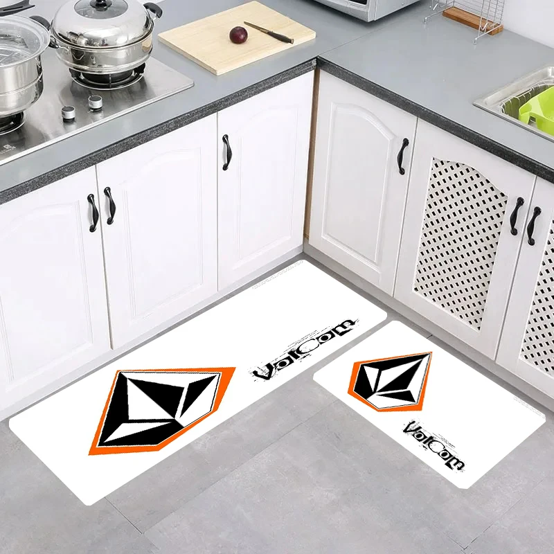 

Aesthetic Room Decoration V-Volcom Kitchen Rug Balcony Rugs Home Bath Mat Carpets Doormat Entrance Door Foot Carpet Mats House