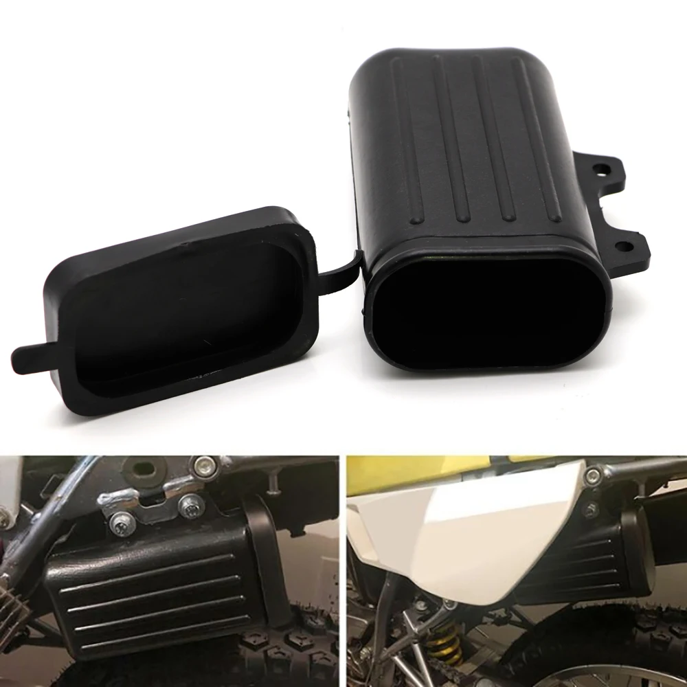 Motorcycle Accessories Tool Box Repair Holder Bottle Container ABS Plastic For Yamaha TW200 Trailway 1987‑2015 2014 2013 2012