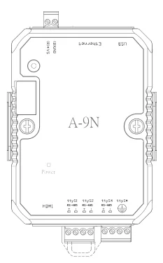 Fanless Edge Computing Controller Arm CPU Base (A-9N)