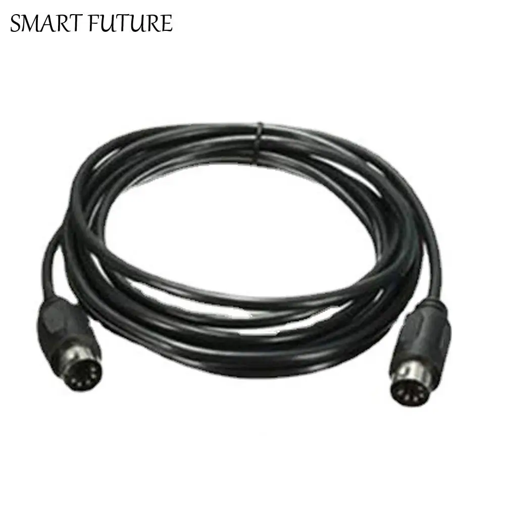 

Cable DIN Plug to 5 Pin M/M Cable Adapter Double Headed Audio Extension Cable DIN 5PIN Cable MIDI DIN Cord Connecting Line