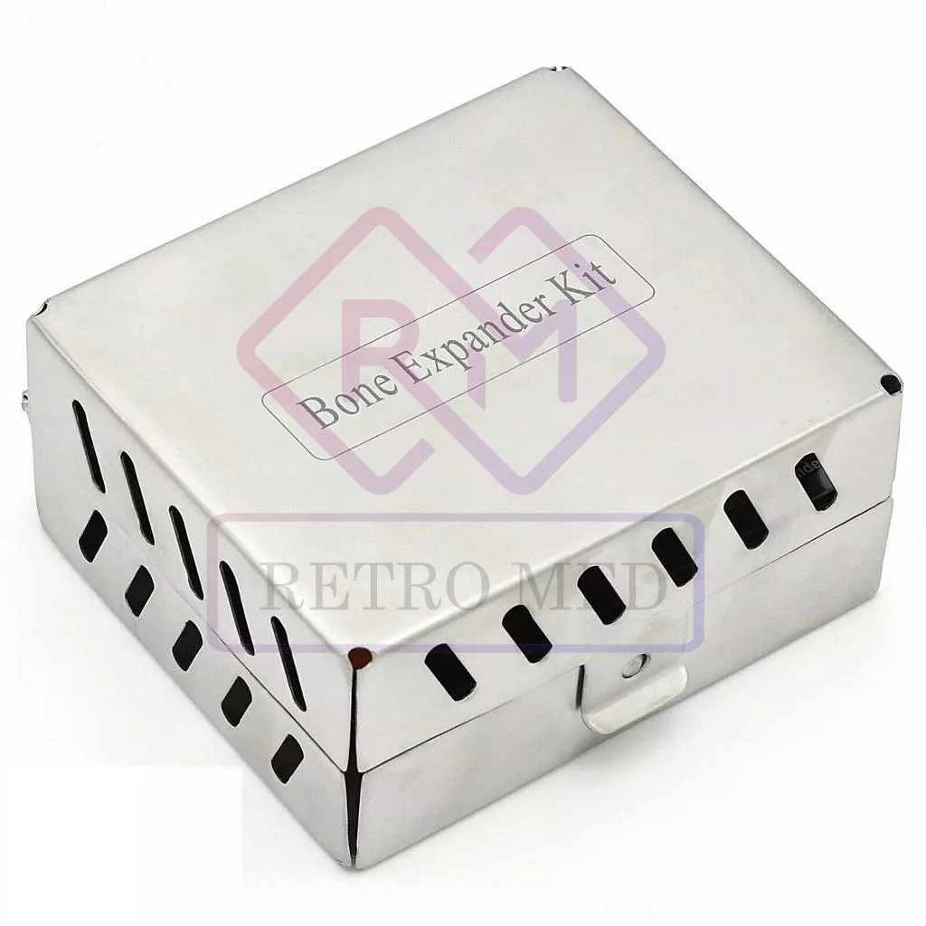 New Manual Dental Expander Kit Sinus Lift 12 Pcs Surgical Instruments