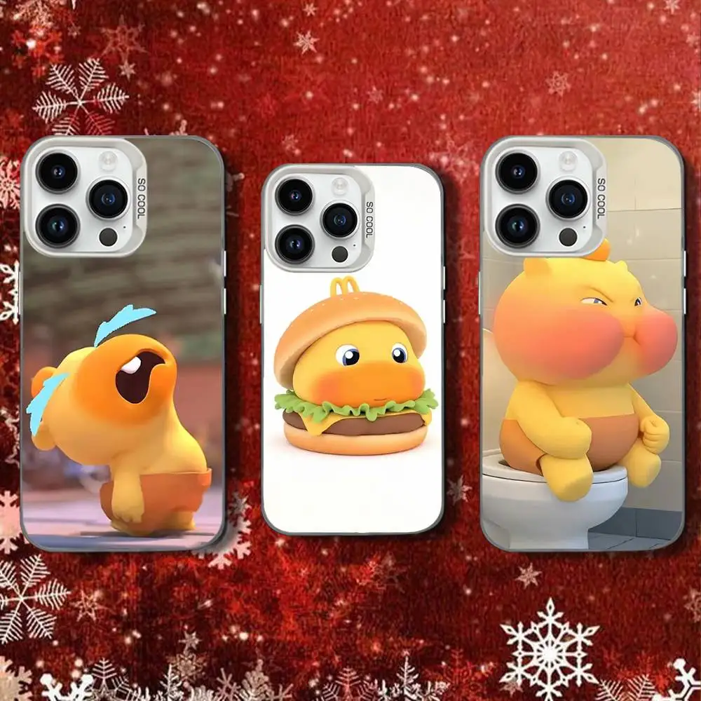 

L-LuLu Capybara meme For iPhone 14,16,15,17,13,12,11,Pro,SE4,Max,Plus,Air,Mini Phone Case White Candy Shockproof