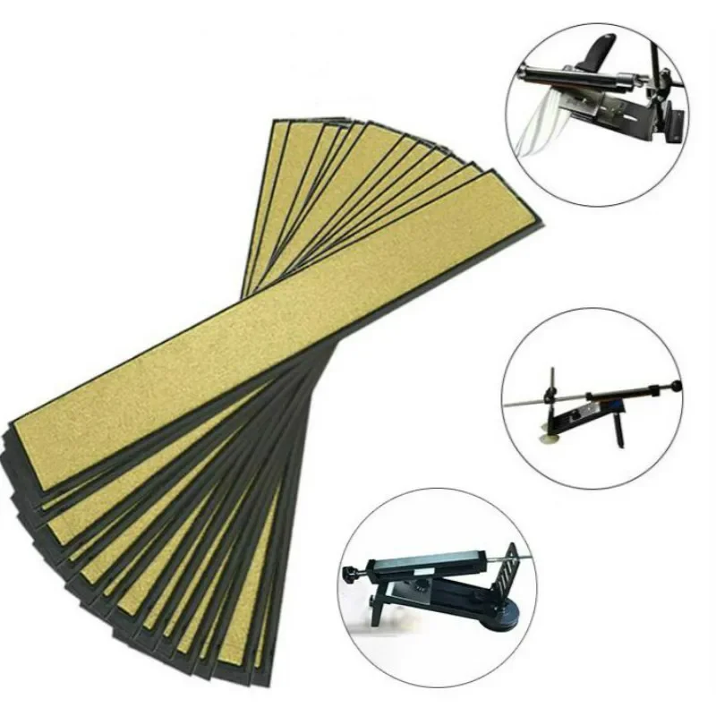 ADAEE 80, 120, 180, 320, 800, зернистость, набор алмазных точильных камней с титановым покрытием и фиксированным углом