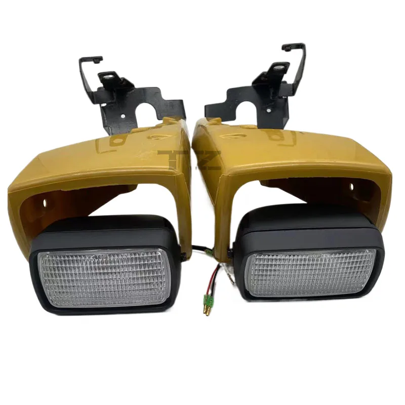 

For Caterpillar Cat 320d 324 326 330d Cab Lampshade Top Light Bracket Lamp Housing Top Light Excavator Accessories