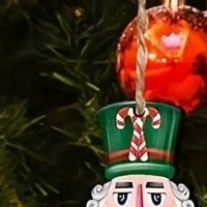 12 Pcs Nutcracker Figurines Christmas Decor For Living Room Shelf Party Favors Wooden Pendants