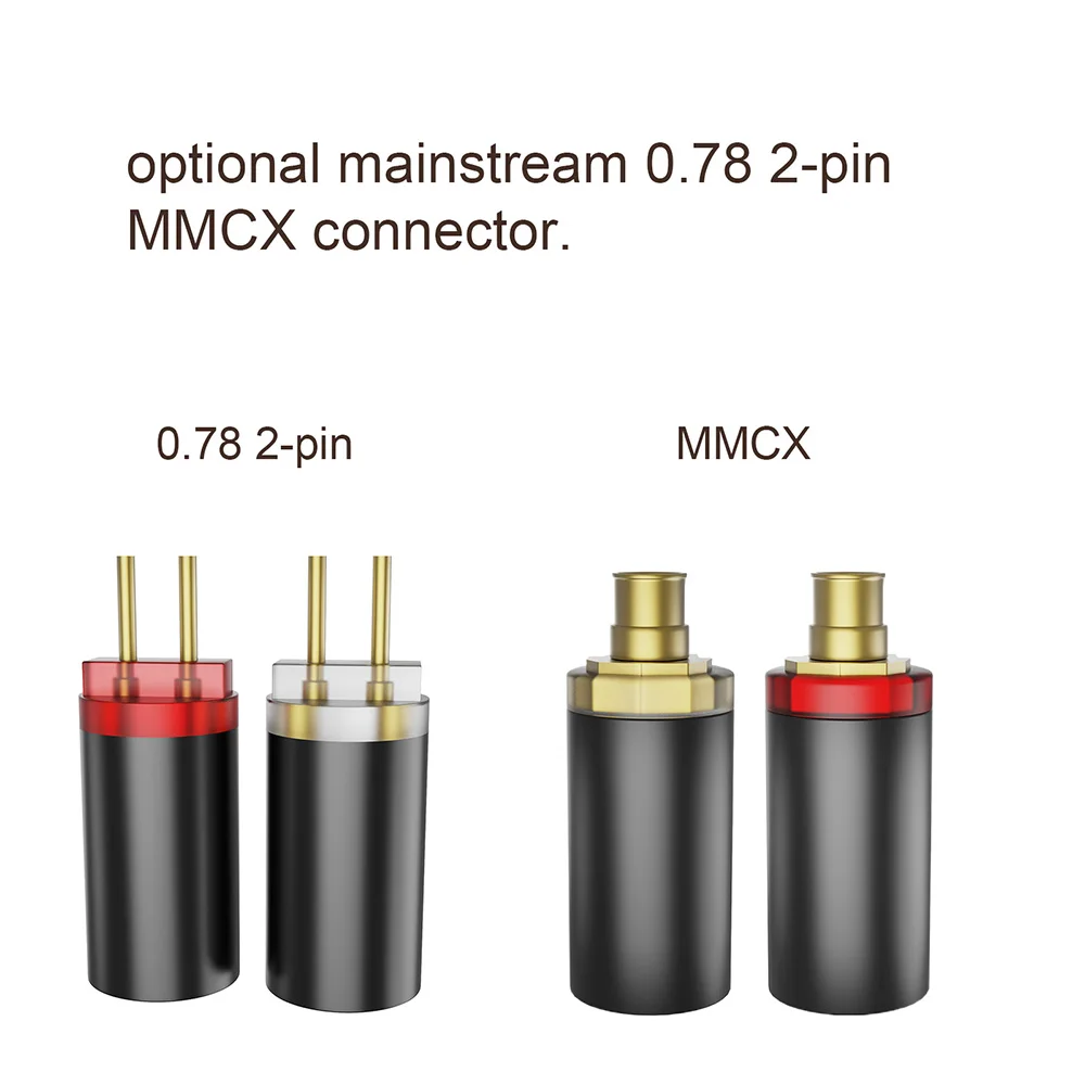 Artti A1หูฟัง HIFI 4คอร์สายอัพเกรดสาย mmcx/ 0.78มม. ขั้วต่อ2Pin 3.5/4.4มม. สายหูฟังมอนิเตอร์ปลั๊ก