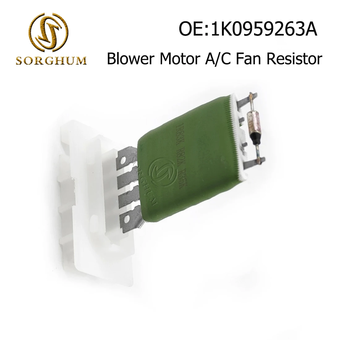 

Sorghum 1K0959263A Car Heater A/C Fan Blower Motor Tandem Resistor Regulator For Jetta Golf MK5 MK6 Tiguan Scirocco 1K0 959 263A