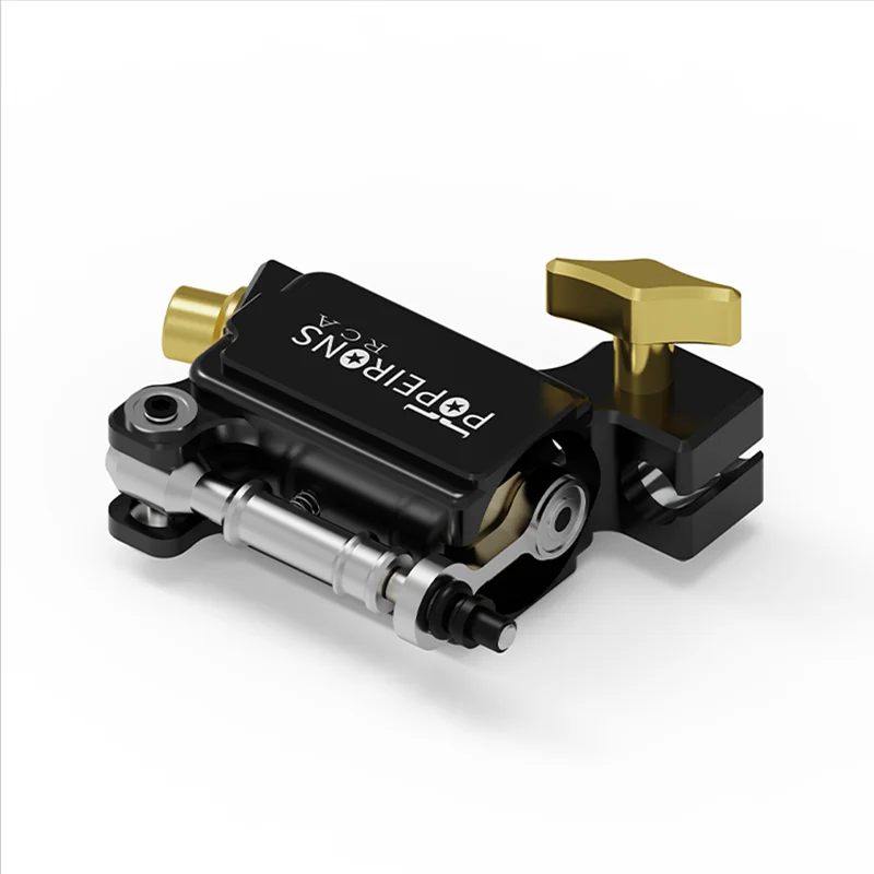 POPEIRONS Rotary Tattoo Machine direct drive tattoo machine Stroke 5.0mm Coreless Powerful Motor Bison tattoo Machine Gun
