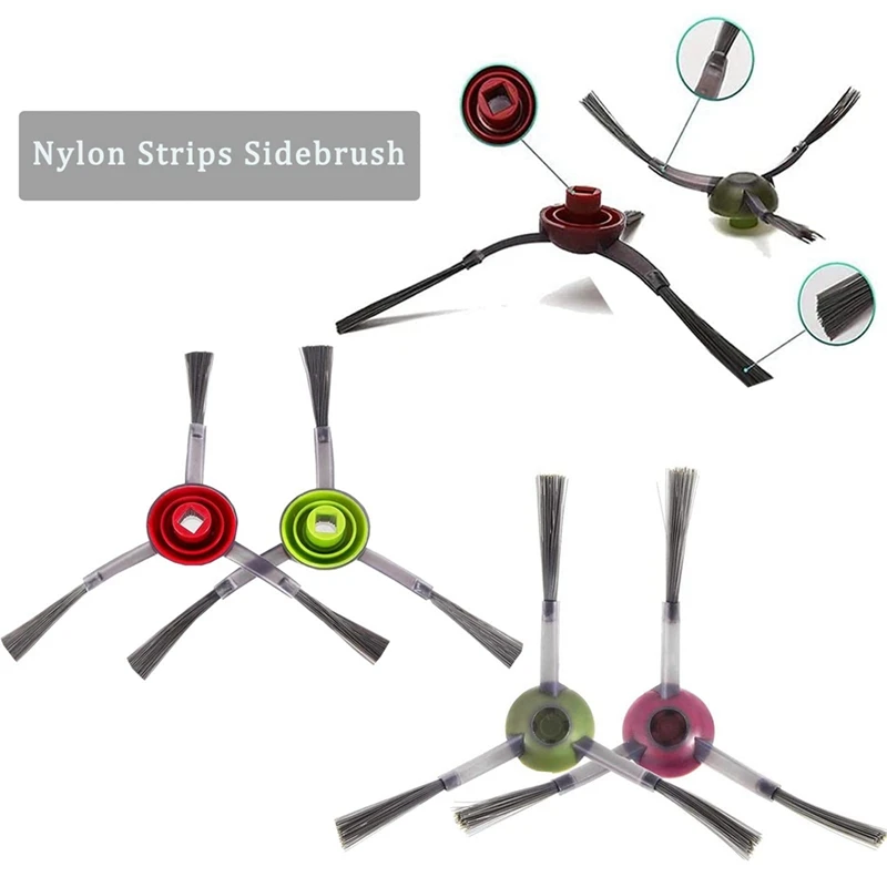 ชุดอุปกรณ์เสริมสำหรับ Ecovacs deebot T10 / X1 omni/turbo ชิ้นส่วนเครื่องดูดฝุ่นหุ่นยนต์ซับถุงหูรูดตัวกรองแปรงด้านข้างหลัก