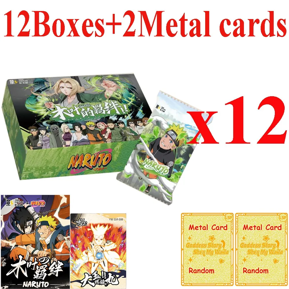 

Wholesale Naruto Collection Cards Shadow Culture Creative Bonds Of The Leaf Sasuke Hyuga Hinata Anime Peripheral Collection Card