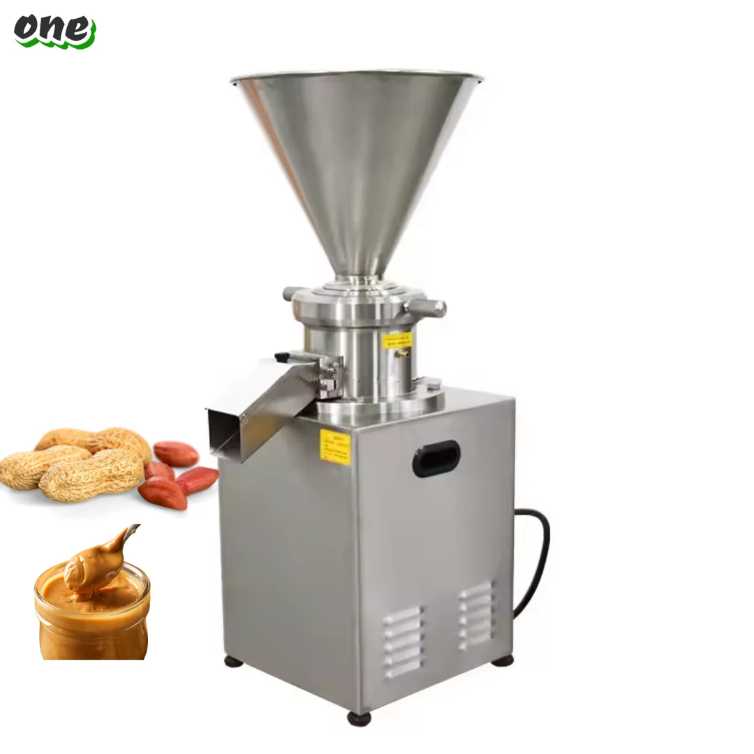 New JMC80 Industrial 100kg/h Chilli Sauce Grinding Making Machine Red Chilli Paste Grinder Colloid Mill For Chili Paste