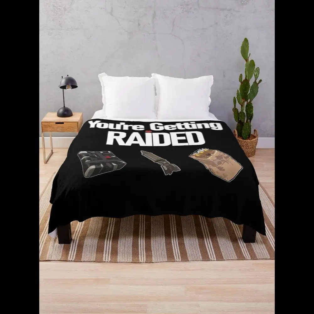 

Vintage Music Rust Getting Raided Explosives Gift for Music Fans Throw Blanket