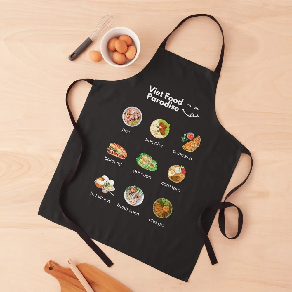 

Vietnam food paradise Tshirt Apron Kitchen Apron Things For The Kitchen House Things For Home And Kitchen